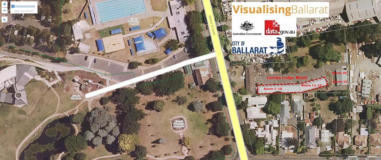 Ballarat Eureka Lodge Motel Екстериор снимка